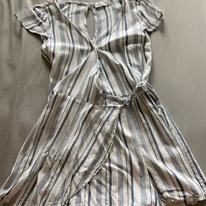 Hollister Striped Romper-Size Small
